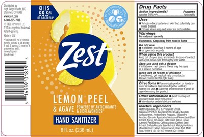 01b Lbl_zest Hand Sani Gel_70pct Etoh_8oz (01b Lbl Zest Hand Sani Gel 70pct Etoh 8oz)